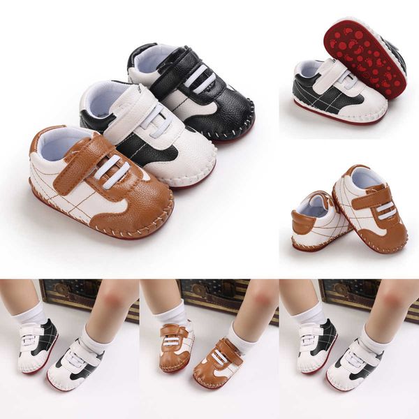 flat shoes newborn baby shoes boys and girls pu colorblock casual sneakers non-slip toddler first walkers moccasin l221012, Black;grey
flat shoes newborn baby shoes boys and girls pu colorblock casual sneakers non-slip toddler first walkers moccasin l221012, Black;grey