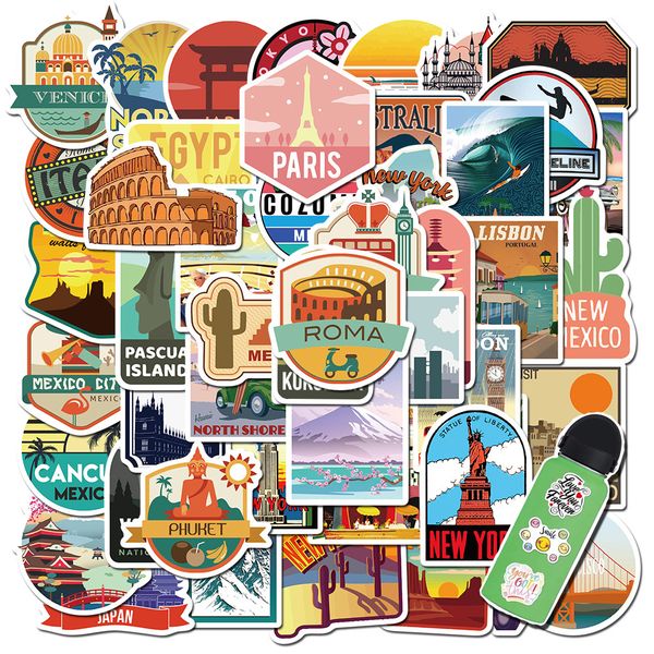 50pcs travel city landscape cartoon graffiti stickers pack for lapskateboard motorcycle decals
50pcs travel city landscape cartoon graffiti stickers pack for lapskateboard motorcycle decals