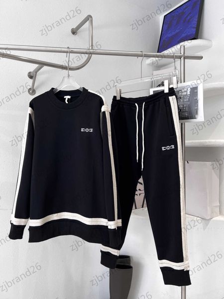 fashion brand womens two piece pants contrast color stripe printed round collar pullover jackets elastic waist lace-up trouserss designer t, White
fashion brand womens two piece pants contrast color stripe printed round collar pullover jackets elastic waist lace-up trouserss designer t, White