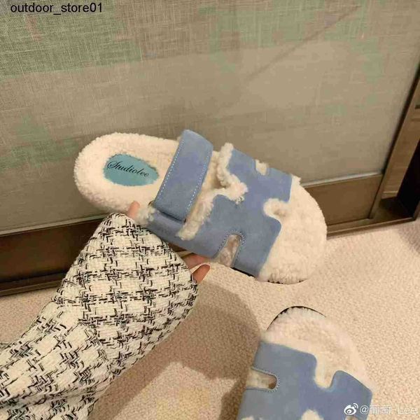 designer slippers luxury brand h wool shoes lamb cotton slipper women thick soles cute sandals, Black
designer slippers luxury brand h wool shoes lamb cotton slipper women thick soles cute sandals, Black
