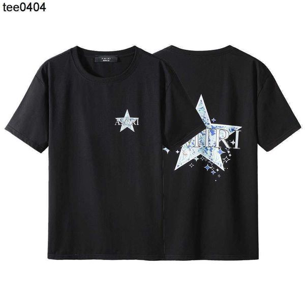 new us amirs color five pointed star casual hip hop high street round neck short sleeve t-shirt, White;black
new us amirs color five pointed star casual hip hop high street round neck short sleeve t-shirt, White;black