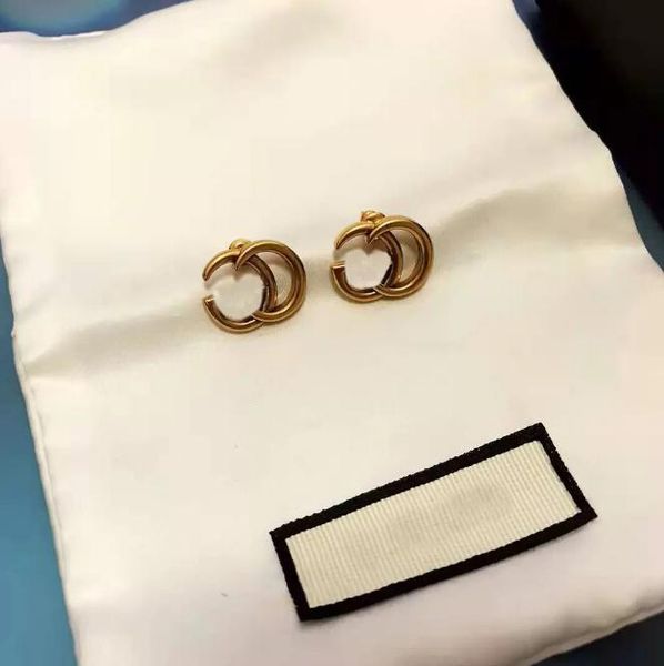 charms brand designer classic style letter stud earrings aretes ladies fashion simple jewelry, Golden;silver
charms brand designer classic style letter stud earrings aretes ladies fashion simple jewelry, Golden;silver