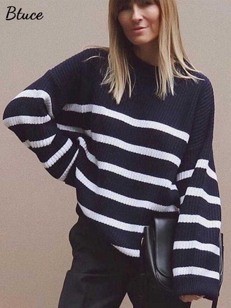 women's knits tees vintage women stripes o-neck knitted sweater winter femlae warm thickening cashmere sweaters female chic soft knitti, White
women's knits tees vintage women stripes o-neck knitted sweater winter femlae warm thickening cashmere sweaters female chic soft knitti, White
