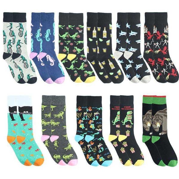 men's socks drop ship crew socks nt frog brown bear t rex cat fish dinosaur fire dragon basketball mermaid hippocampus alcohol t221011, Black
men's socks drop ship crew socks nt frog brown bear t rex cat fish dinosaur fire dragon basketball mermaid hippocampus alcohol t221011, Black