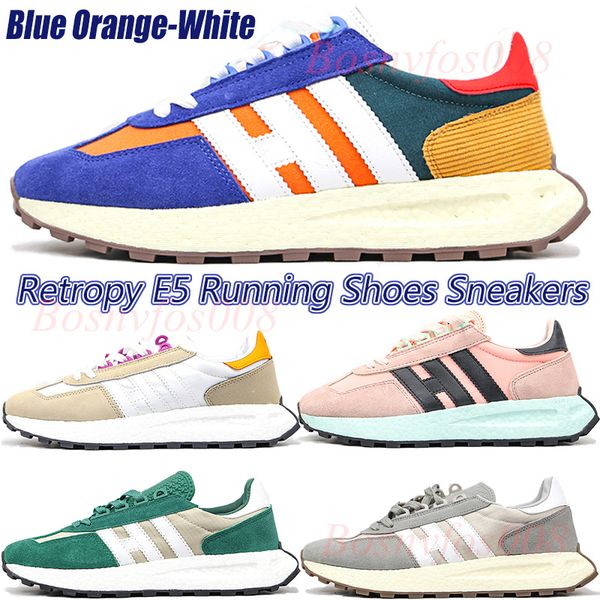 retropy e5 men women running shoes new designer blue orange-white cloud white orange core black grey green outdoor sneakers size 36-45
retropy e5 men women running shoes new designer blue orange-white cloud white orange core black grey green outdoor sneakers size 36-45