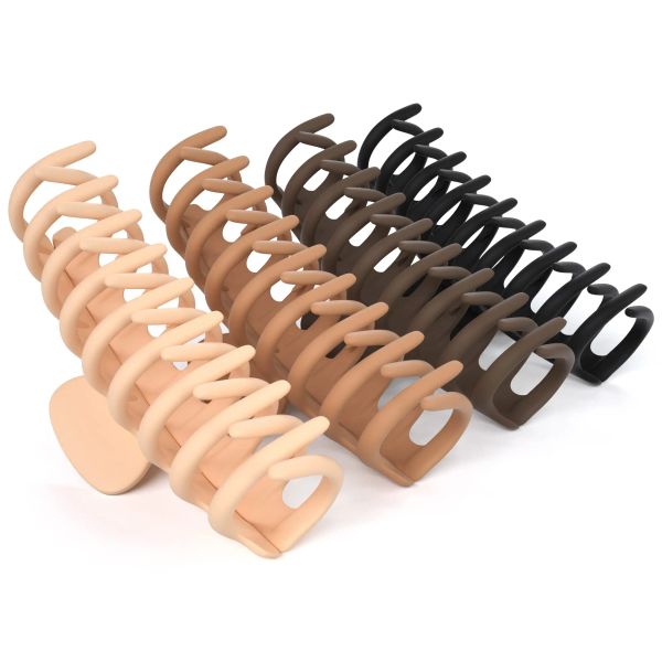 hair clips barrettes large claw for thick clip girls big thin claws matte neutral drop delivery 2022 am7a1, Golden;silver
hair clips barrettes large claw for thick clip girls big thin claws matte neutral drop delivery 2022 am7a1, Golden;silver