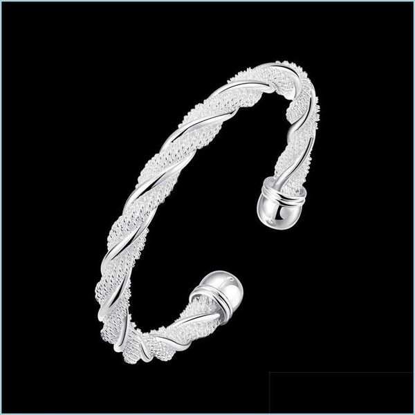 bangle 925 sier sterling for women man mesh wide braided bracelet bangle chain wristband jewelry bijoux punk 1246 t2 drop delivery 2 dh9rl, Black
bangle 925 sier sterling for women man mesh wide braided bracelet bangle chain wristband jewelry bijoux punk 1246 t2 drop delivery 2 dh9rl, Black