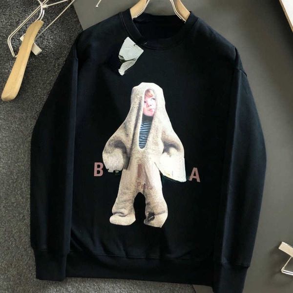fashionable goods paris home 22 autumn and winter new fashion trend men women's same round neck long sleeve wardrobe synchronization, Black
fashionable goods paris home 22 autumn and winter new fashion trend men women's same round neck long sleeve wardrobe synchronization, Black