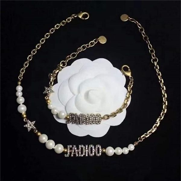 trend 20% off designer jewelry d high-end version ja letter pearl bracelet women's light luxury fashion pearl necklace280t, Silver
trend 20% off designer jewelry d high-end version ja letter pearl bracelet women's light luxury fashion pearl necklace280t, Silver
