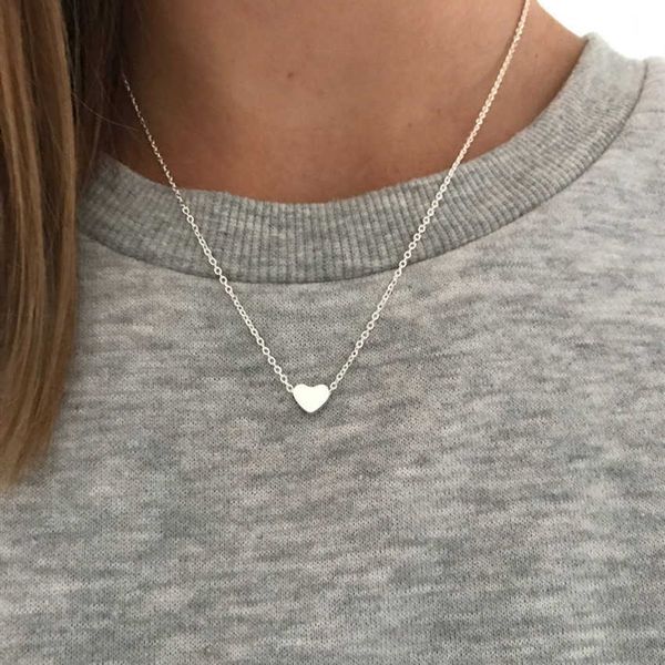 pendant necklaces fashion smooth surface heart pendant necklace women girl jewelry stainless steel chain statement necklace kolye collares l, Silver
pendant necklaces fashion smooth surface heart pendant necklace women girl jewelry stainless steel chain statement necklace kolye collares l, Silver