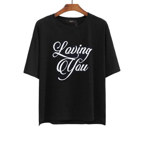 men's t-shirts summer 210g double strand cotton loving you letter print t-shirt, White;black
men's t-shirts summer 210g double strand cotton loving you letter print t-shirt, White;black