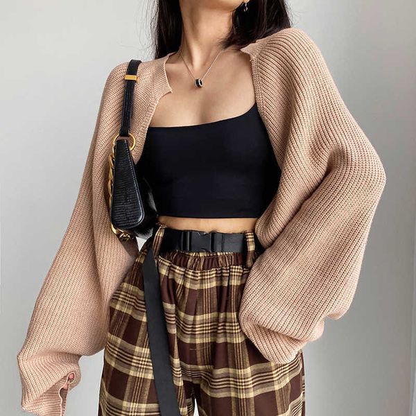 women's knits tees tvvovvin spring autumn lazy sweater women ultra short high waist loose knit cardigan wool over shawl korean q8yn t2, White
women's knits tees tvvovvin spring autumn lazy sweater women ultra short high waist loose knit cardigan wool over shawl korean q8yn t2, White