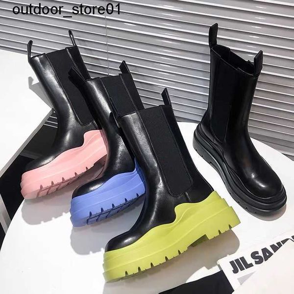 designer botega boots men women new versatile martin boot chelsea booties round head contrast leather network red shoes, Black
designer botega boots men women new versatile martin boot chelsea booties round head contrast leather network red shoes, Black