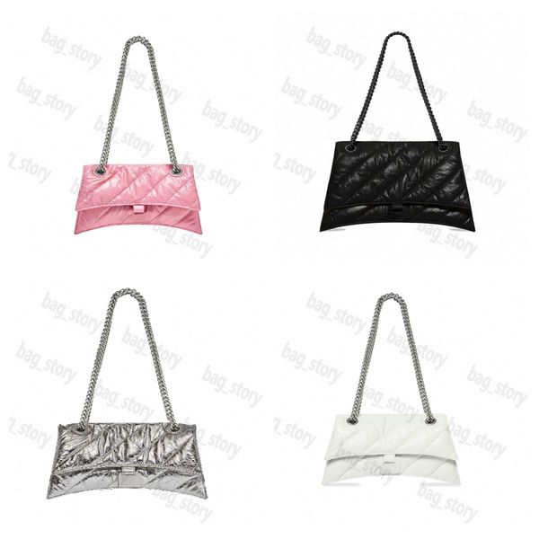 crush meidum chain bag curshed calfskin black hardware hourglass crossbody crescent bags shoulderbag leather letter buckle clutch with nappa
crush meidum chain bag curshed calfskin black hardware hourglass crossbody crescent bags shoulderbag leather letter buckle clutch with nappa
