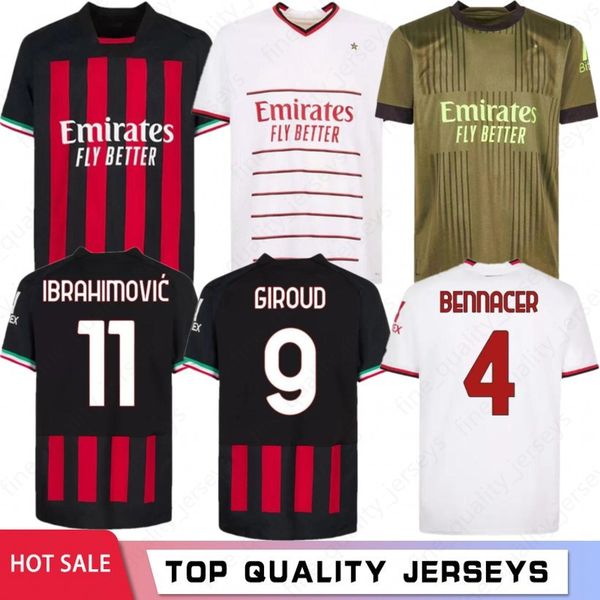 22 23 ac ibrahimovic giroud soccer jerseys 2022 2023 theo brahim tonali milans shirt romagnoli r.leao s.castillejo kessie saelemaekers footb, Black;yellow
22 23 ac ibrahimovic giroud soccer jerseys 2022 2023 theo brahim tonali milans shirt romagnoli r.leao s.castillejo kessie saelemaekers footb, Black;yellow