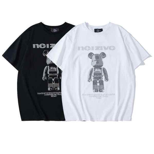 man t shirt summer round collar simple fashion creative short sleeved minimalist print black women clothing size m-xxl, White;black
man t shirt summer round collar simple fashion creative short sleeved minimalist print black women clothing size m-xxl, White;black