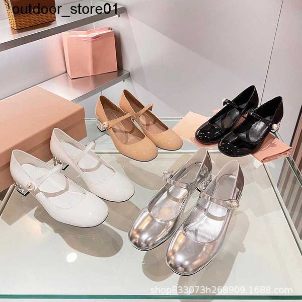 dress shoes designer miu new mary jane shoe spring summer round toe thick heel rhinestone crystal sneakers casual women sneaker, Black
dress shoes designer miu new mary jane shoe spring summer round toe thick heel rhinestone crystal sneakers casual women sneaker, Black