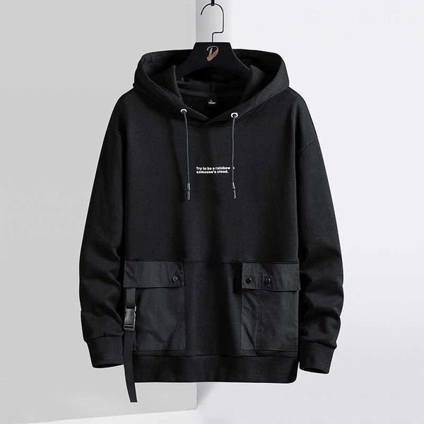 men's hoodies sweatshirts bla mens 2022 street hip hop fashion men casual hooded long sleeve pullover cargo poet streetwear g221011, Black
men's hoodies sweatshirts bla mens 2022 street hip hop fashion men casual hooded long sleeve pullover cargo poet streetwear g221011, Black