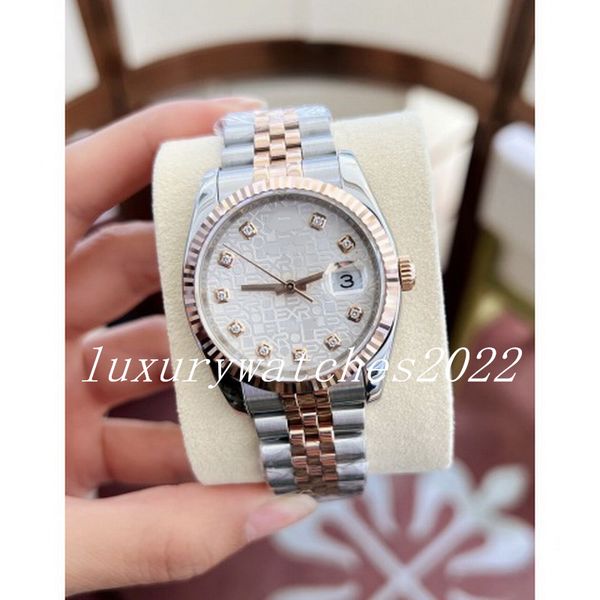 nf v5 super watch 36mm mechanical rose gold silver two-color steel belt men and women mechanical automatic winding brand reloj couple wristw, Slivery;brown
nf v5 super watch 36mm mechanical rose gold silver two-color steel belt men and women mechanical automatic winding brand reloj couple wristw, Slivery;brown