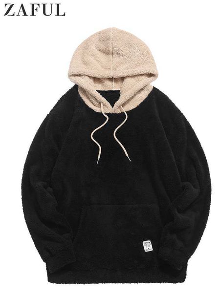 men's hoodies sweatshirts zaful fluffy fleece sweatshirt dstring hooded streetwear pullover fall winter solid sweats wi poet g221011, Black
men's hoodies sweatshirts zaful fluffy fleece sweatshirt dstring hooded streetwear pullover fall winter solid sweats wi poet g221011, Black