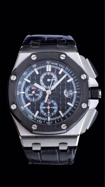 apf 26400-01 men's watch 3126 automatic mechanical chronograph movement orologio di lusso, Slivery;brown
apf 26400-01 men's watch 3126 automatic mechanical chronograph movement orologio di lusso, Slivery;brown