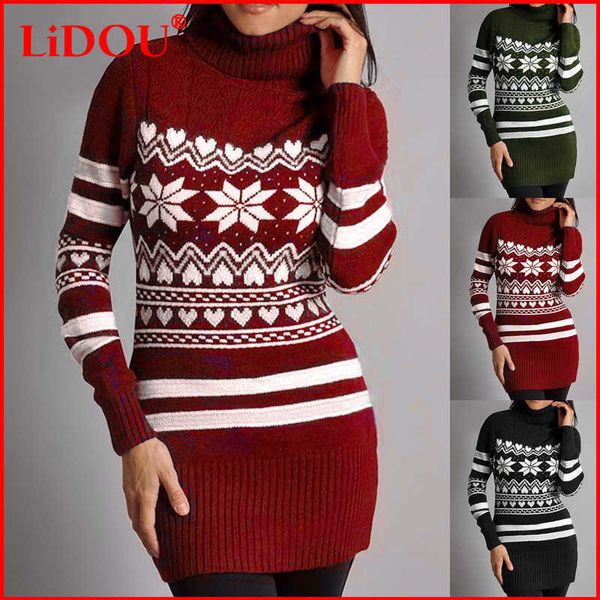 women's knits tees women basic turtleneck christmas sweater autumn winter tunic slim ladies pullover knitted jumper printed sweater mi, White
women's knits tees women basic turtleneck christmas sweater autumn winter tunic slim ladies pullover knitted jumper printed sweater mi, White