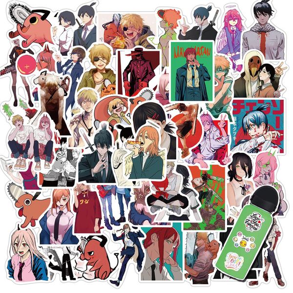 50pcs anime stickers chainsaw man graffiti stickers pack for lapskateboard motorcycle decals
50pcs anime stickers chainsaw man graffiti stickers pack for lapskateboard motorcycle decals