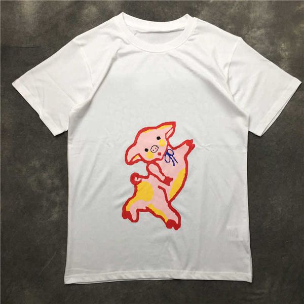 street fashion mens t shirt 2022 piggy pattern polos short sleeve tennis t shirts men women couple stylist pullover tee, White;black
street fashion mens t shirt 2022 piggy pattern polos short sleeve tennis t shirts men women couple stylist pullover tee, White;black