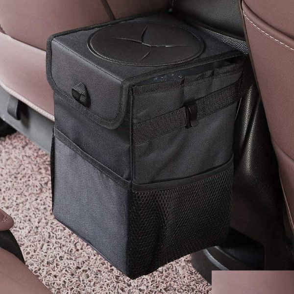 car cleaning tools car trash garbage bag can - with lid and storage pockets leak-proof vinyl drop delivery 2022 mobiles motorcycles c dhhar
car cleaning tools car trash garbage bag can - with lid and storage pockets leak-proof vinyl drop delivery 2022 mobiles motorcycles c dhhar