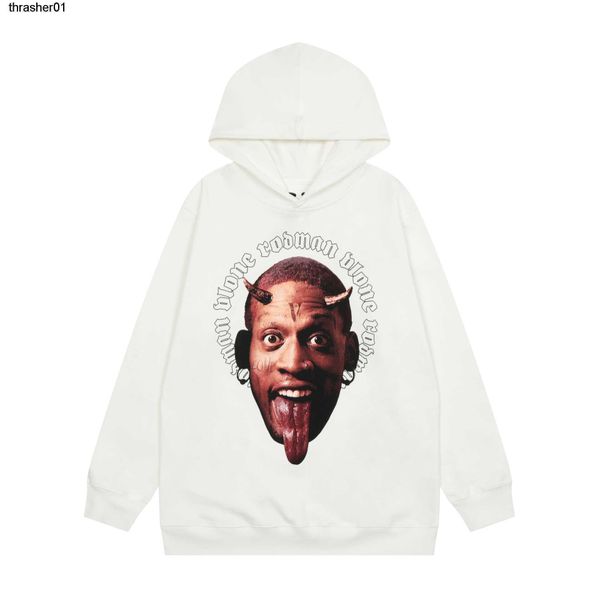 men's hoodies designer sweatshirts vloness fashion branded tongue horned devil head men women streetwear hoodie, Black
men's hoodies designer sweatshirts vloness fashion branded tongue horned devil head men women streetwear hoodie, Black