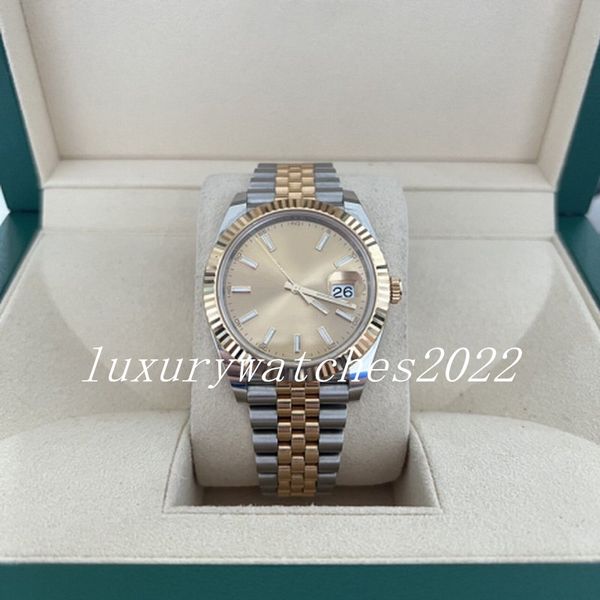 luxury men's watch nf v5 version 41mm champagne gold dial asian 2813 movement mechanical automatic green luminous wristwatch gift, Slivery;brown
luxury men's watch nf v5 version 41mm champagne gold dial asian 2813 movement mechanical automatic green luminous wristwatch gift, Slivery;brown