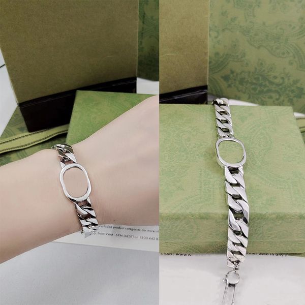 designer men women chain bracelet cuff bangle double letter stainless steel jewelry couple gothic retro punk hip-hop bracelets, Black
designer men women chain bracelet cuff bangle double letter stainless steel jewelry couple gothic retro punk hip-hop bracelets, Black