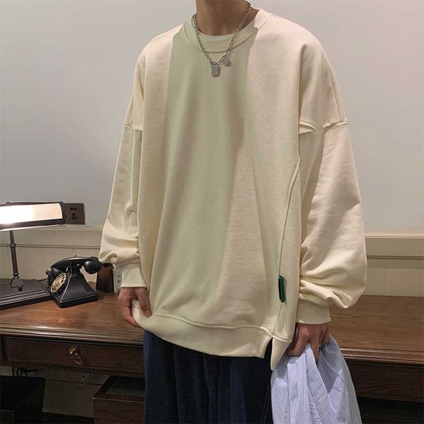 men's hoodies sweatshirts spring and autumn new hong kong style trend loose women's same round collar casual pullover sweater jaet, Black
men's hoodies sweatshirts spring and autumn new hong kong style trend loose women's same round collar casual pullover sweater jaet, Black