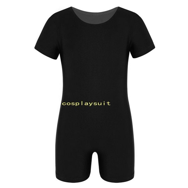 children dance wear catsuit costumes solid color stretchy ballet gymnastics leotard for boys girls fitness jumpsuit short sleeves kids unita, Black
children dance wear catsuit costumes solid color stretchy ballet gymnastics leotard for boys girls fitness jumpsuit short sleeves kids unita, Black