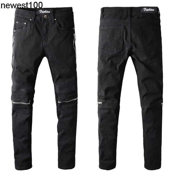 men's jeans designer autumn amirs jeans men's fashion brand locomotive black fold slim men's elastic, Blue
men's jeans designer autumn amirs jeans men's fashion brand locomotive black fold slim men's elastic, Blue