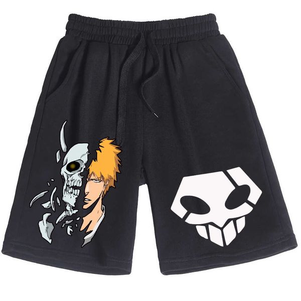 men's shorts anime bleach man woman casual loose beach cotton short pants g221012, White;black
men's shorts anime bleach man woman casual loose beach cotton short pants g221012, White;black