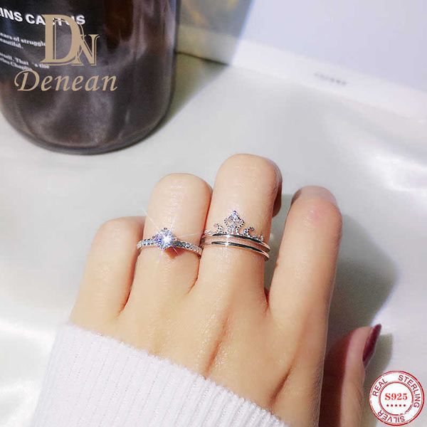 cluster rings silver new fashion crown ring double layer 2 in 1 combination ring for women girl wedding bridal party rings jewelry l221011, Golden;silver
cluster rings silver new fashion crown ring double layer 2 in 1 combination ring for women girl wedding bridal party rings jewelry l221011, Golden;silver