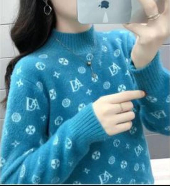 women sweater o-neck luxury for apple long sleeve jumper dress loose casual knitted pullove women clothing, White;black 
women sweater o-neck luxury for apple long sleeve jumper dress loose casual knitted pullove women clothing, White;black