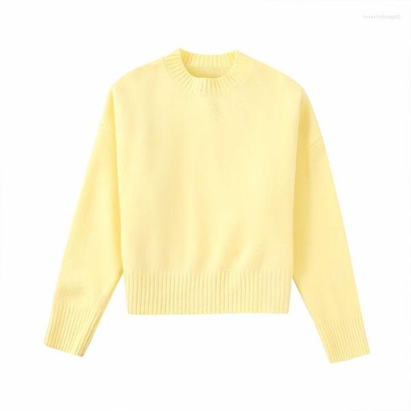 women's sweaters 2022 fashion y2k streetwear super soft-touch knitted yellow sweater vintage long sleeves female pullover chic, White;black
women's sweaters 2022 fashion y2k streetwear super soft-touch knitted yellow sweater vintage long sleeves female pullover chic, White;black