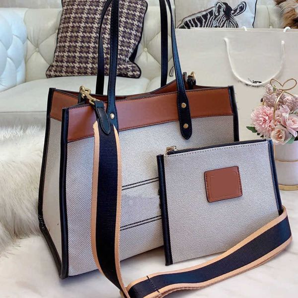 large capacity package handbags purses tote bags composite fashion high-capacity canvas wide shoulder strap women shopping s