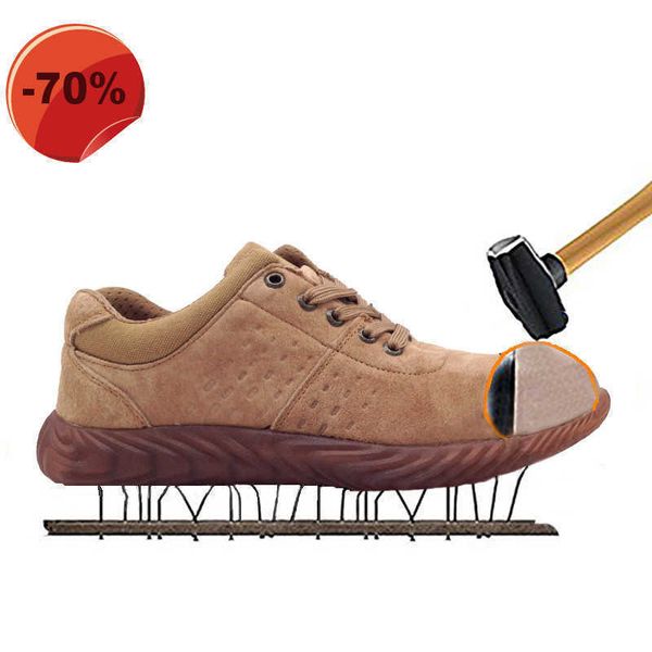 men steel toe safety work shoes anti-piercing soft cow suede leather flats bulletproof kevlar protective shoes 4#20/20d50, Black;brown
men steel toe safety work shoes anti-piercing soft cow suede leather flats bulletproof kevlar protective shoes 4#20/20d50, Black;brown