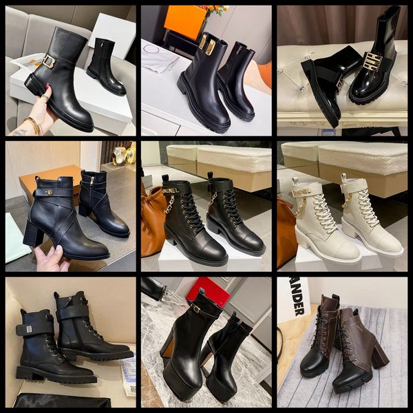 designer boots paris luxury brand boot genuine leather martin ankle booties woman short boot sneakers trainers slipper sandals by shoebrand, Black
designer boots paris luxury brand boot genuine leather martin ankle booties woman short boot sneakers trainers slipper sandals by shoebrand, Black