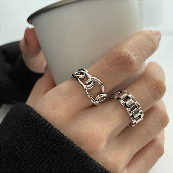 cluster rings opening rings for women fashion retro geometry chain ring adjustable jewelry wholesale l221011, Golden;silver
cluster rings opening rings for women fashion retro geometry chain ring adjustable jewelry wholesale l221011, Golden;silver