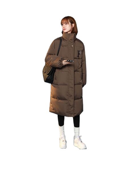 long down cotton jacket women 2022 new european and american wind knee-length loose large yards p section windbreaker tide, Black
long down cotton jacket women 2022 new european and american wind knee-length loose large yards p section windbreaker tide, Black