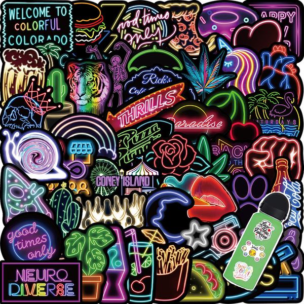 50pcs cartoon neon light graffiti stickers aesthetic car skateboard lapphone bike cool toy decal sticker for kids decals
50pcs cartoon neon light graffiti stickers aesthetic car skateboard lapphone bike cool toy decal sticker for kids decals