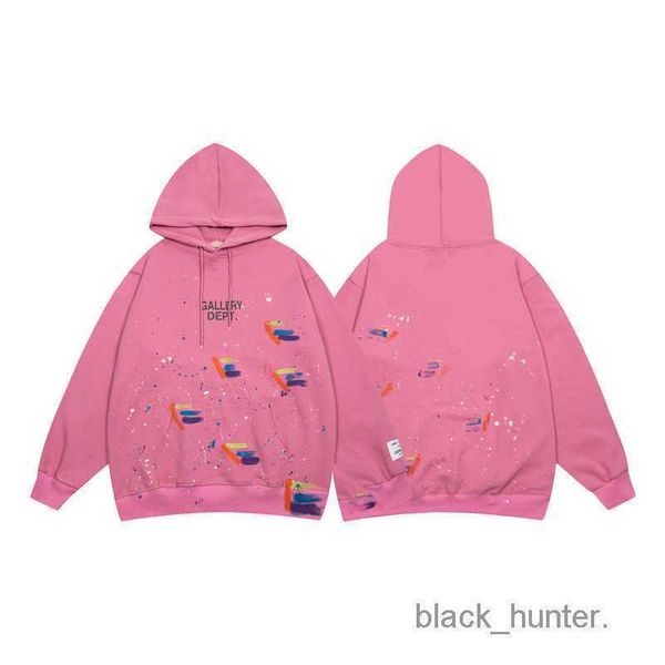 men's hoodies galery designer dept sweatshirts autumn new fashion men women's splash pink hooded terry hoodie, Black
men's hoodies galery designer dept sweatshirts autumn new fashion men women's splash pink hooded terry hoodie, Black