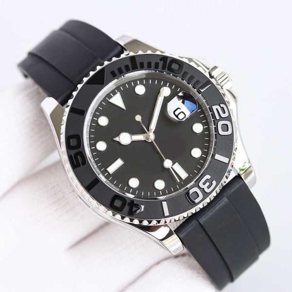 watches watch ceramic bezel yacht 41mm automatic movement luxury mechanical stainless steel master montre de luxe, Slivery;black
watches watch ceramic bezel yacht 41mm automatic movement luxury mechanical stainless steel master montre de luxe, Slivery;black