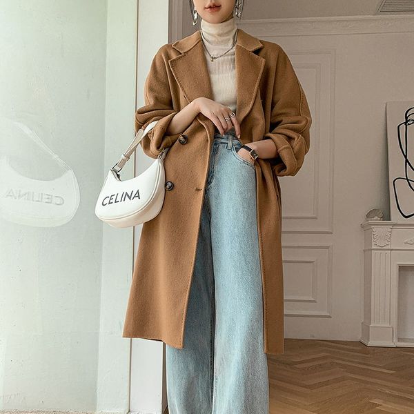 woman dress long wool jacket camel black knee length cloth belt jacket wool collar windbreaker button v-neck long sleeve kim kardashian kyli, Black;pink
woman dress long wool jacket camel black knee length cloth belt jacket wool collar windbreaker button v-neck long sleeve kim kardashian kyli, Black;pink