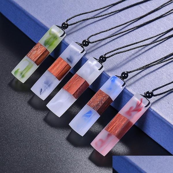 pendant necklaces men women fashionable wood resin necklace pendant hand-woven adjustable long rope wooden 5 colors gift necklaces d dhea3, Silver
pendant necklaces men women fashionable wood resin necklace pendant hand-woven adjustable long rope wooden 5 colors gift necklaces d dhea3, Silver