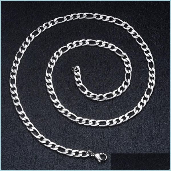 chains 4mm stainless steel chain necklace length fashion cool party jewelry drop delivery 2022 necklaces pendants dh1av, Silver
chains 4mm stainless steel chain necklace length fashion cool party jewelry drop delivery 2022 necklaces pendants dh1av, Silver